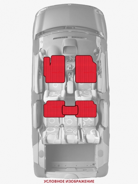 ЭВА коврики «Queen Lux» стандарт для Audi A1 Sportback